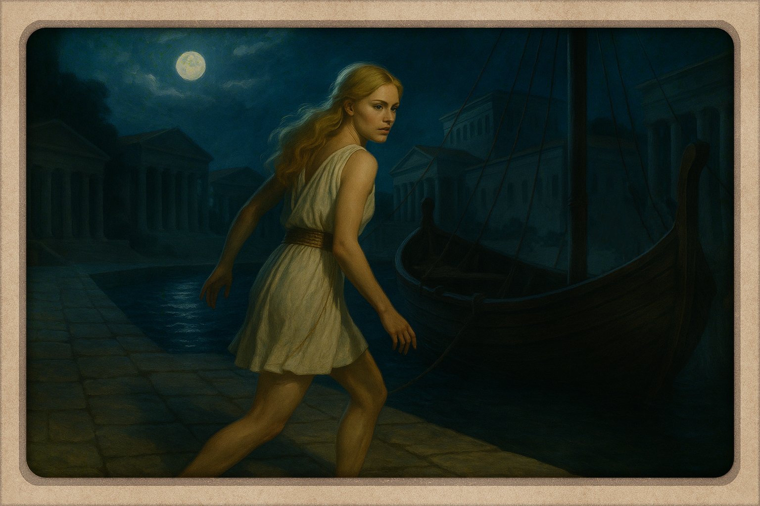 The Departure of the Goddess